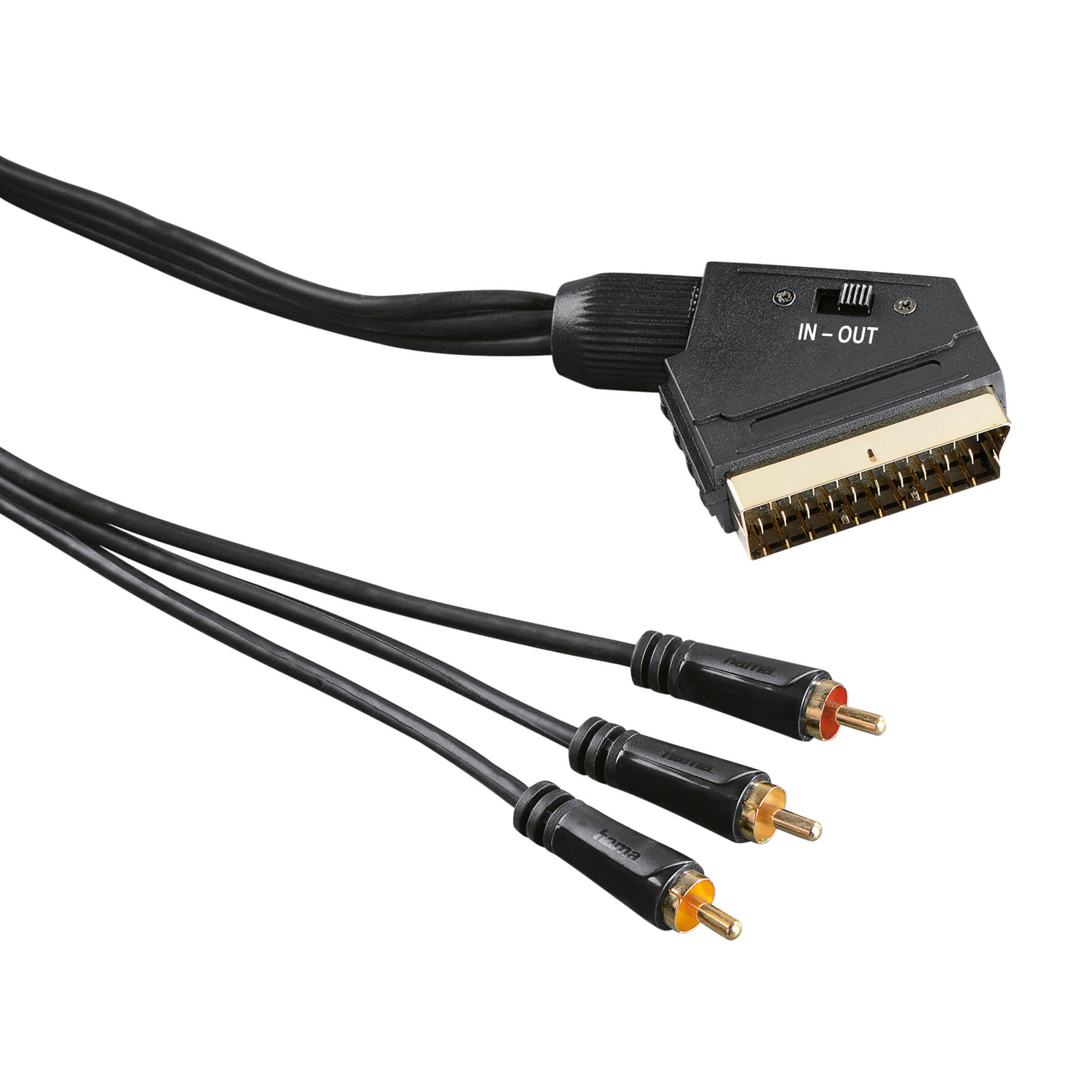 HAMA Scart Kabel-3 Phono