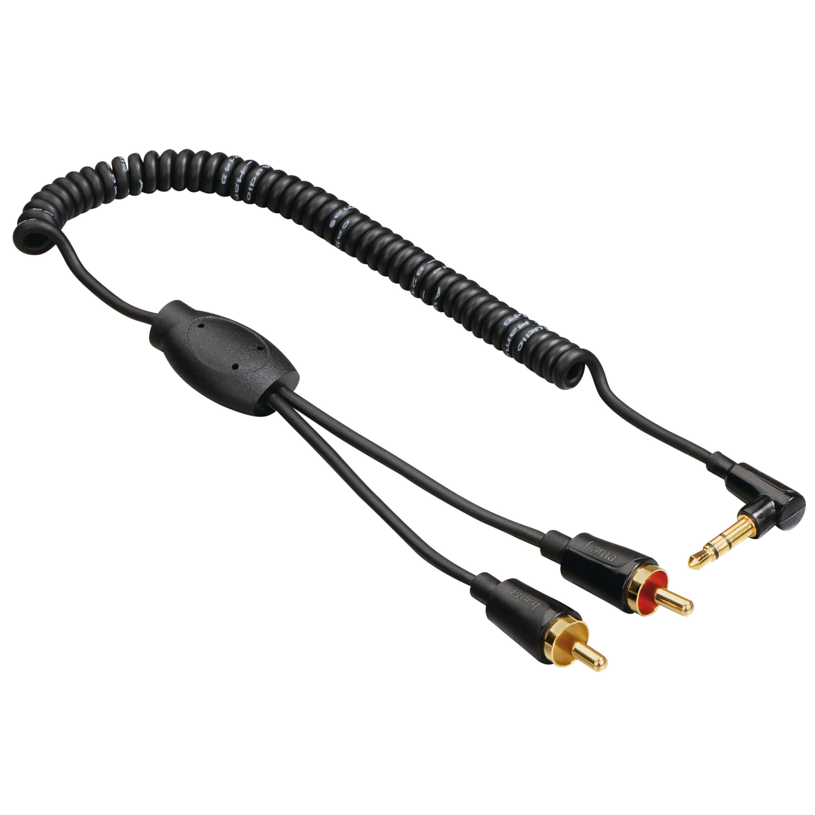 HAMA Audio Kabel 3,5mm Jack-2 Phono