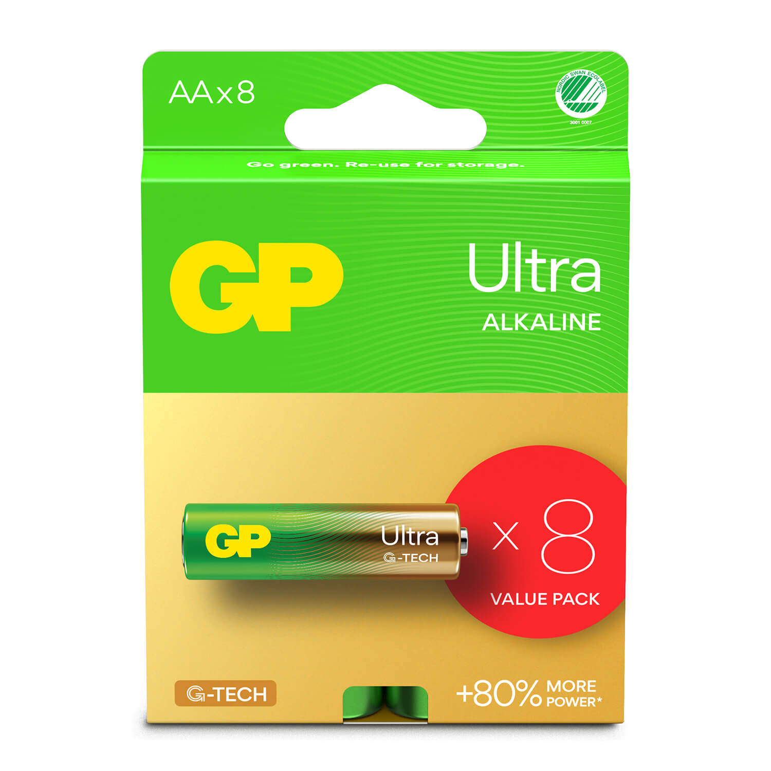 GP Ultra Alkaline battery