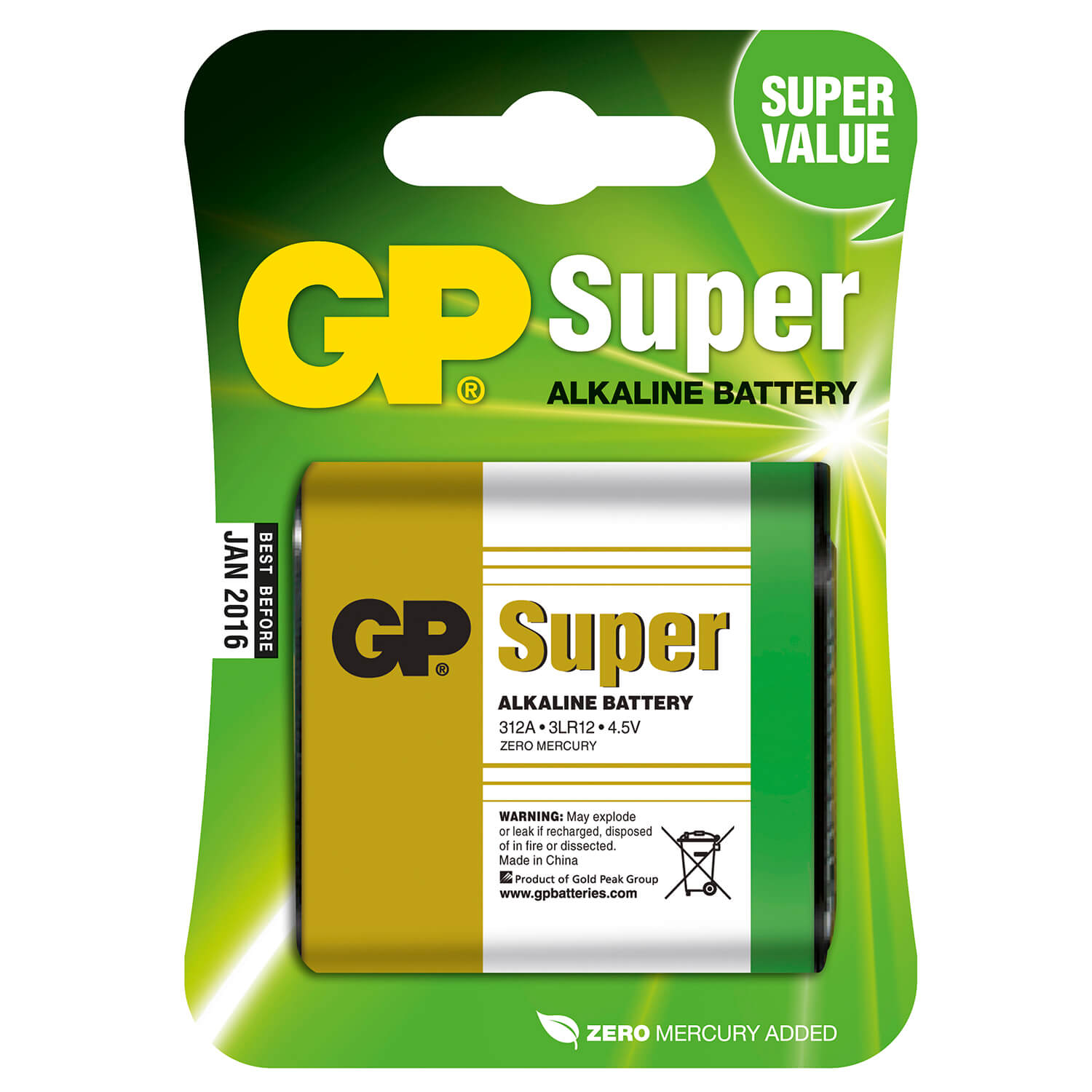 GP Alkaline Battery