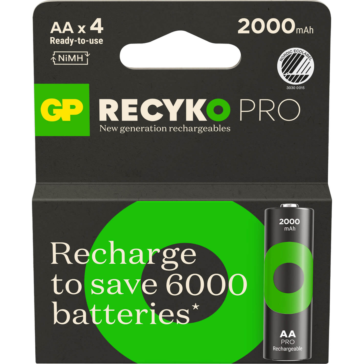 GP Recyko Pro NiMH Battery