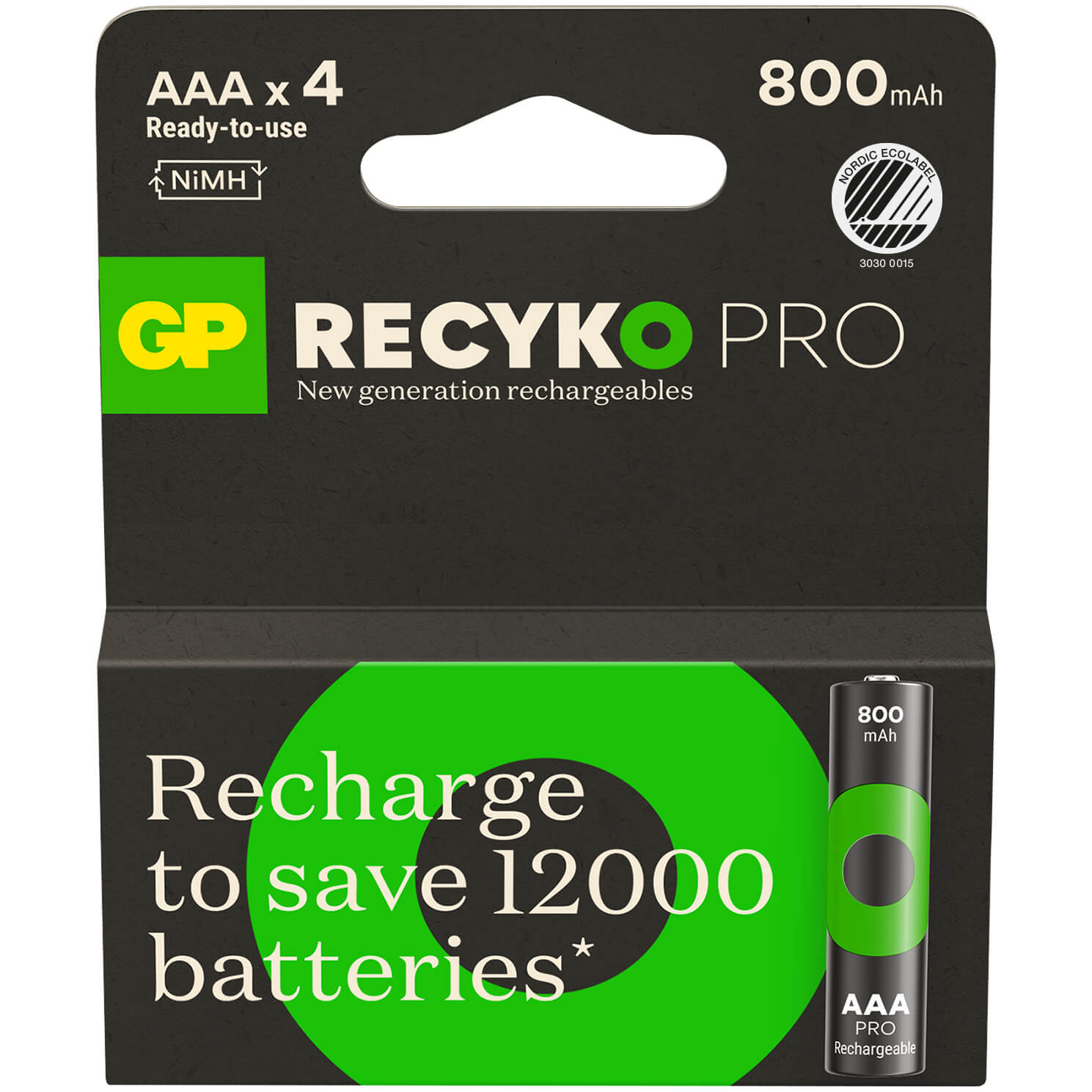 GP Recyko Pro NiMH Battery