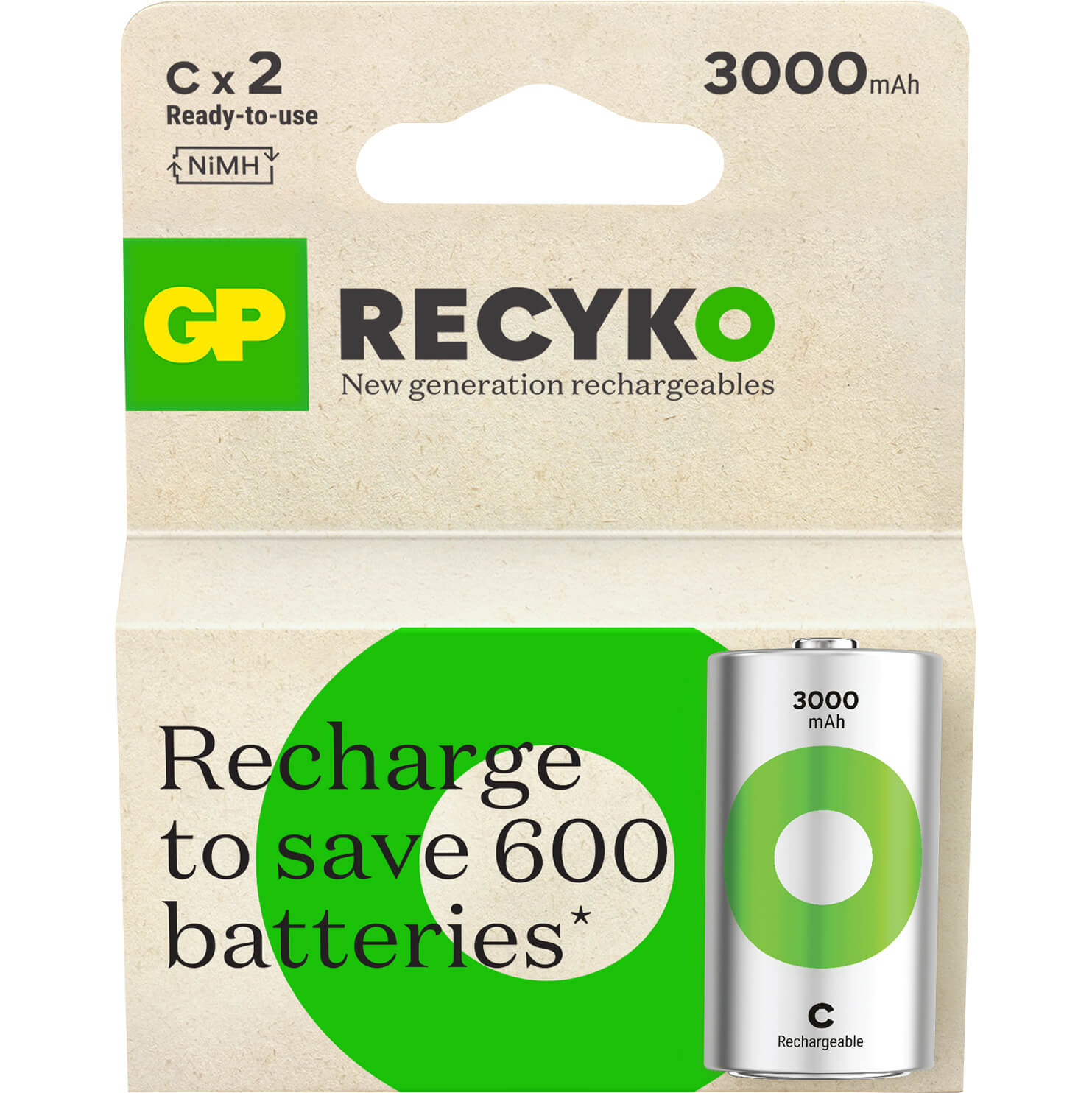 GP Recyko NiMH Battery