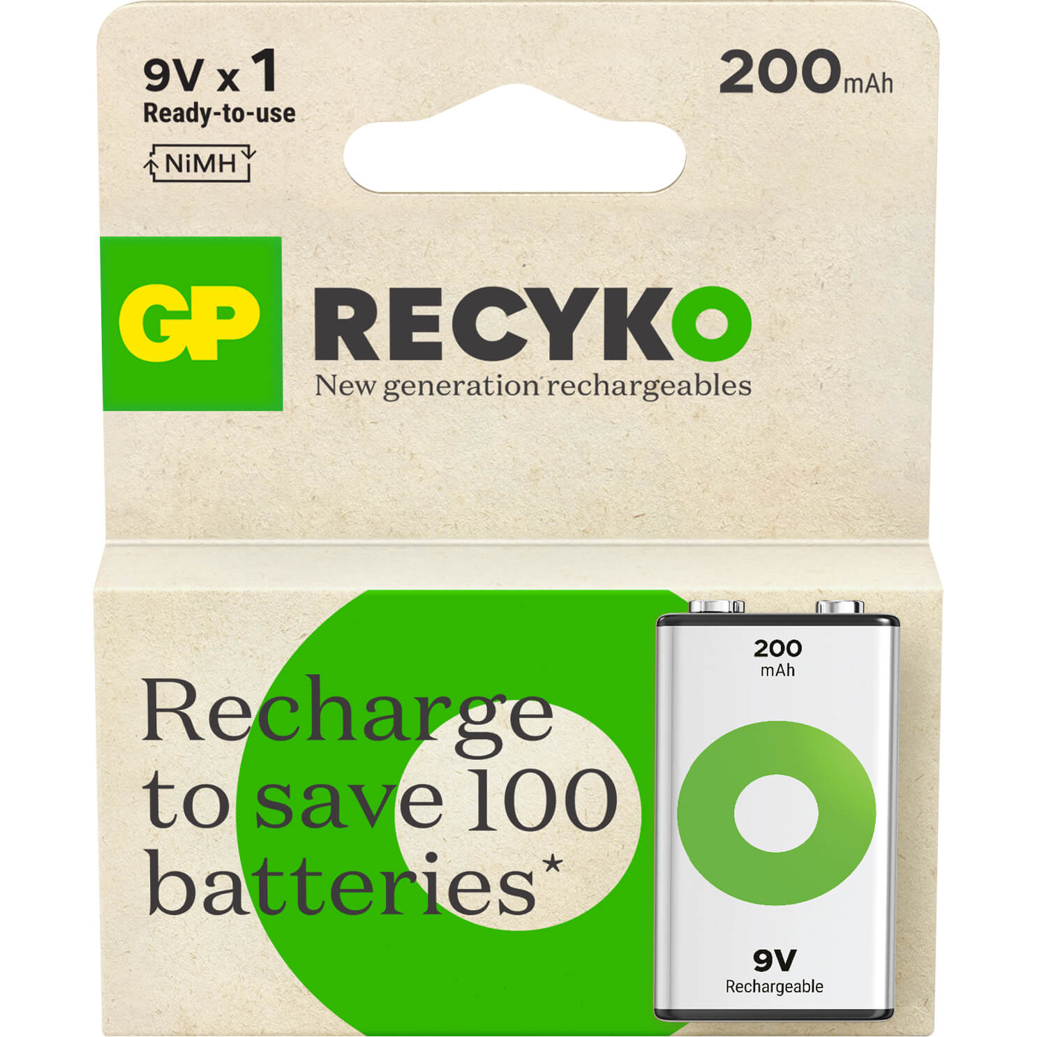GP Recyko NiMH Battery