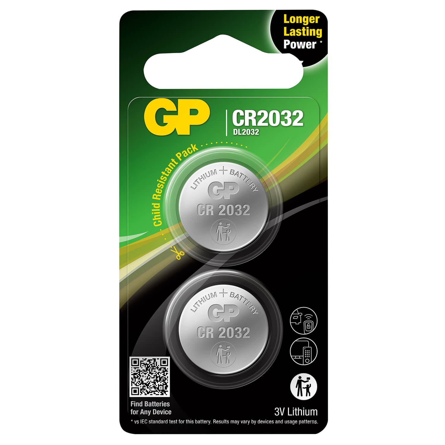 GP Lithium Coin Cell