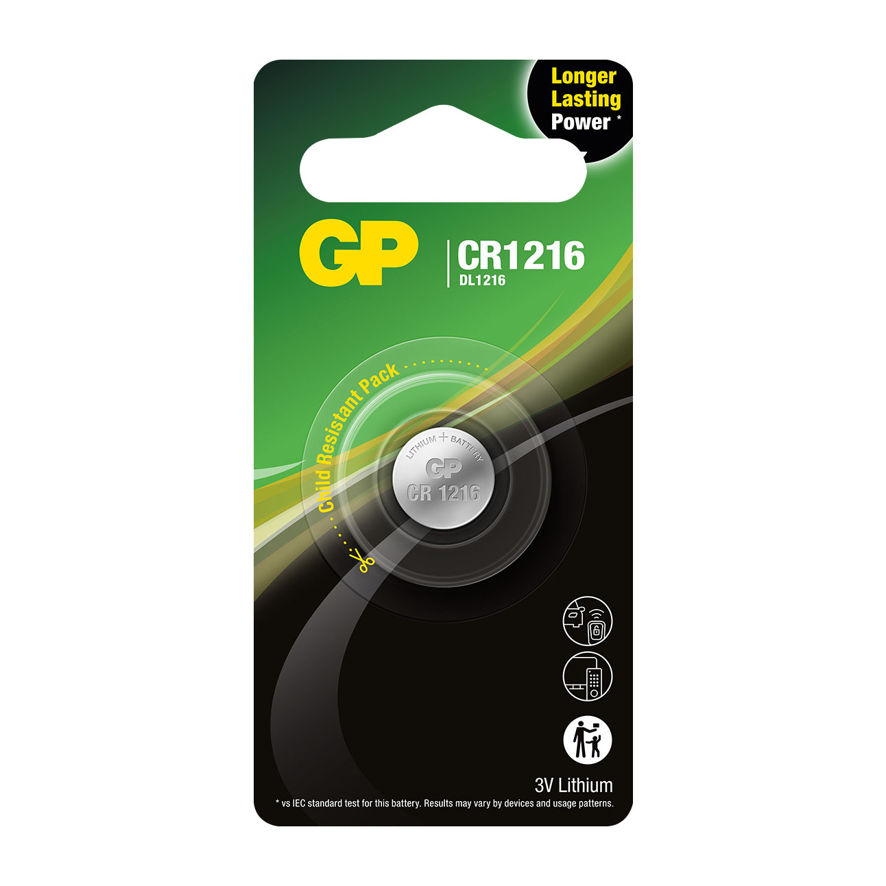 GP Lithium Coin Cell
