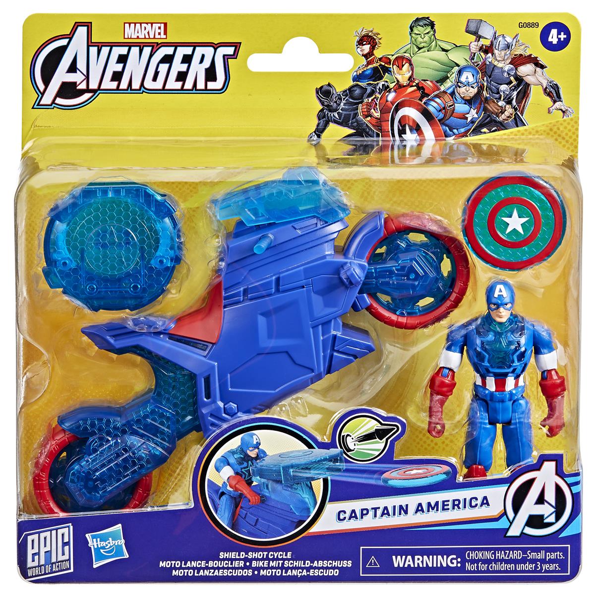 MARVEL Avengers 4in Figure and