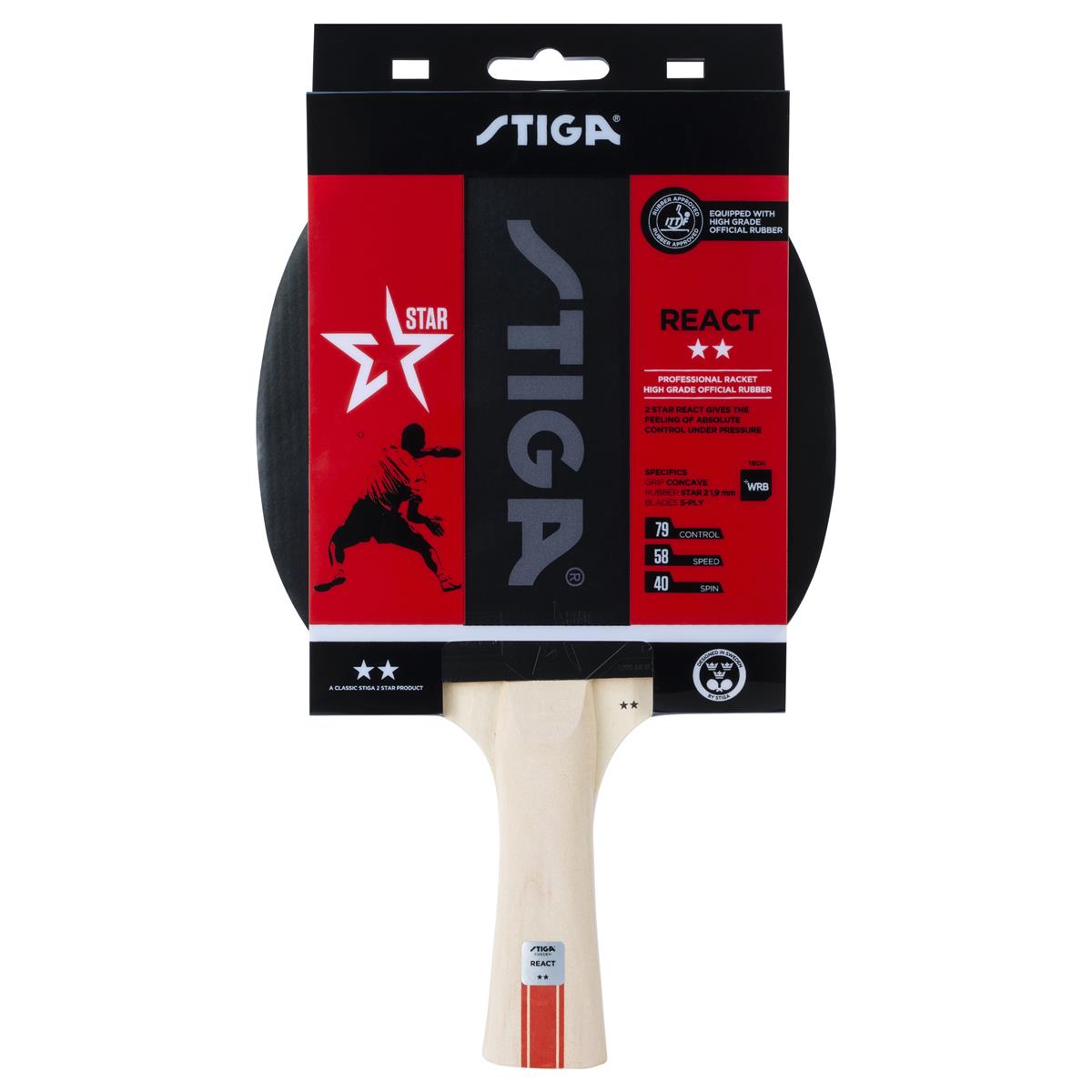 Table Tennis Bat React 2-Star