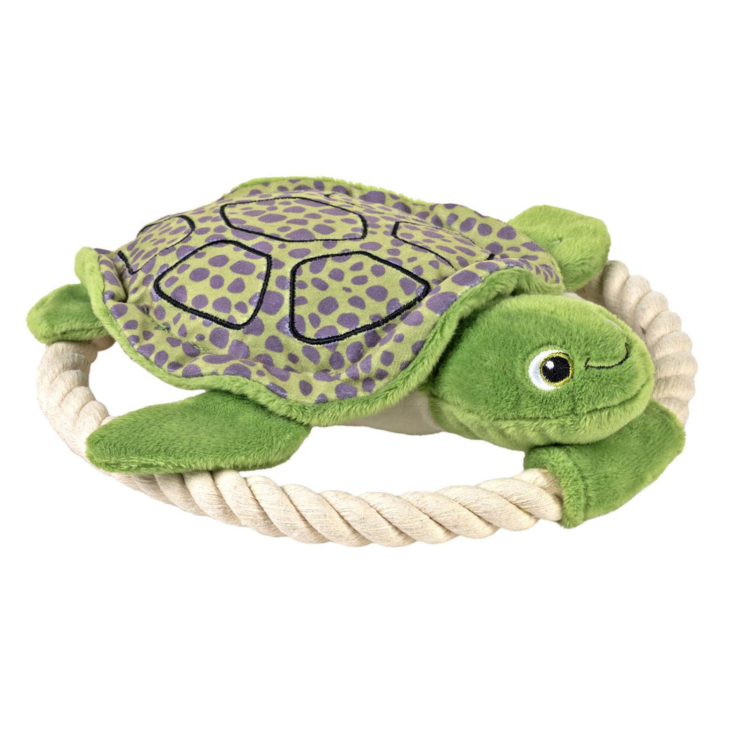WILD R Dog Toy Turtle